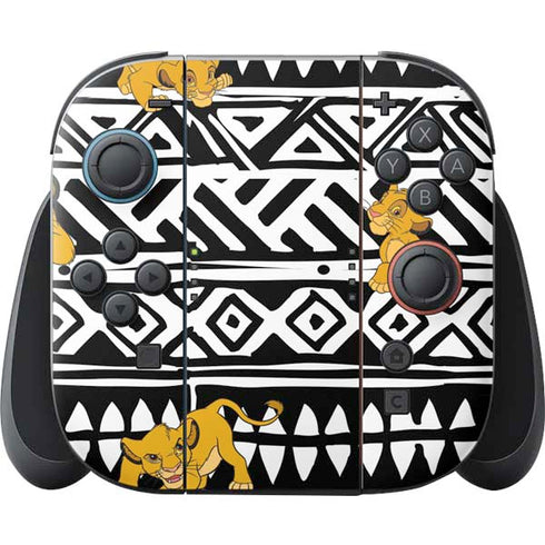 Disney The Lion King Simba Tribal Print Nintendo Switch 2 (2025) Joy-Con Controller Skin