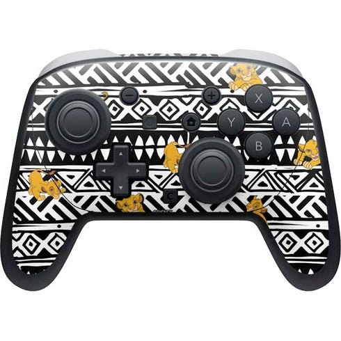 Disney The Lion King Simba Tribal Print Nintendo Switch 2 (2025) Pro Controller Skin