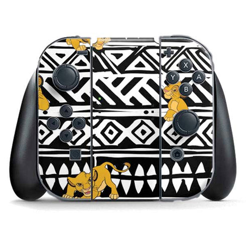 Disney The Lion King Simba Tribal Print Nintendo Skins
