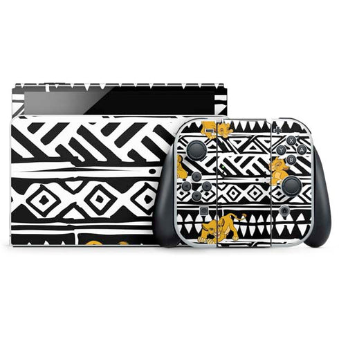 Disney The Lion King Simba Tribal Print Nintendo Skins