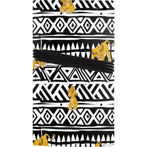 Disney The Lion King Simba Tribal Print PS5 Pro Console Skin