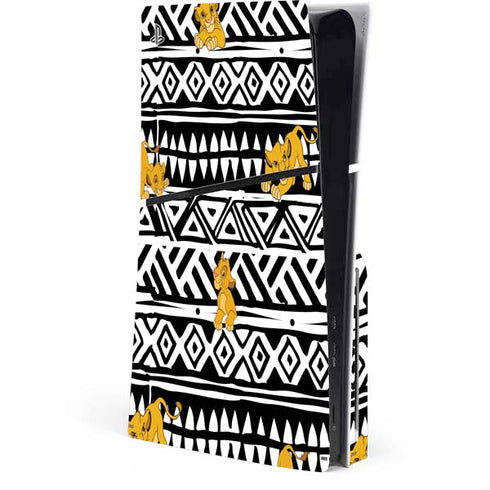Disney The Lion King Simba Tribal Print PlayStation PS5 Skins