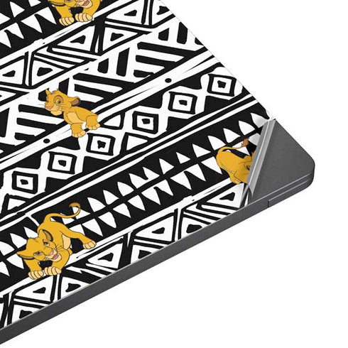 Disney The Lion King Simba Tribal Print Surface Laptop 7 15in Skin