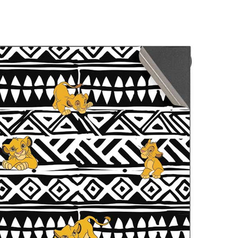 Disney The Lion King Simba Tribal Print XBox Series X Digital Edition Console Skin