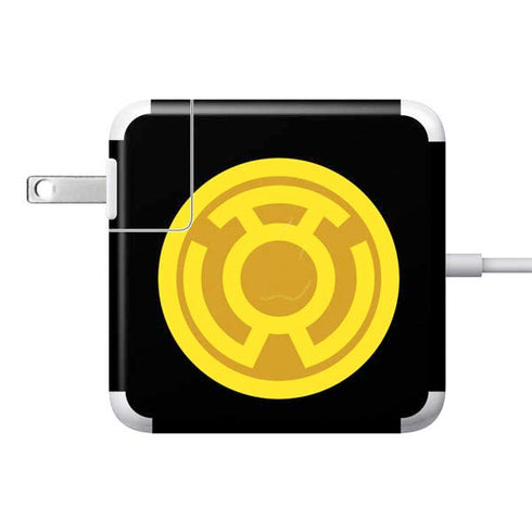 DC Comics Green Lantern Sinestro Emblem 85W Power Adapter (15 and 17 inch MacBook Pro Charger) Skin