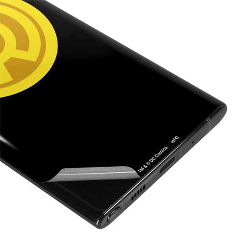 DC Comics Green Lantern Sinestro Emblem Galaxy Note 10 Plus Skin