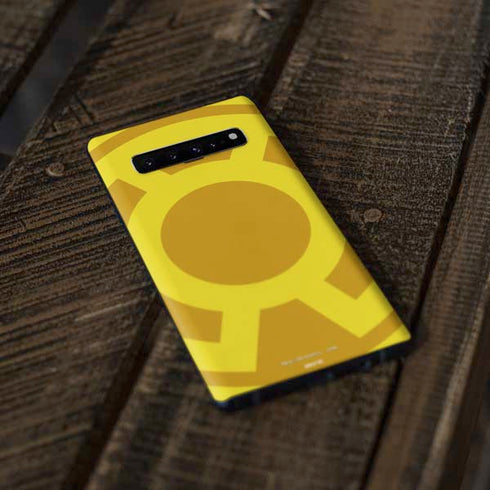 DC Comics Green Lantern Sinestro Emblem Galaxy S10 Plus Skin