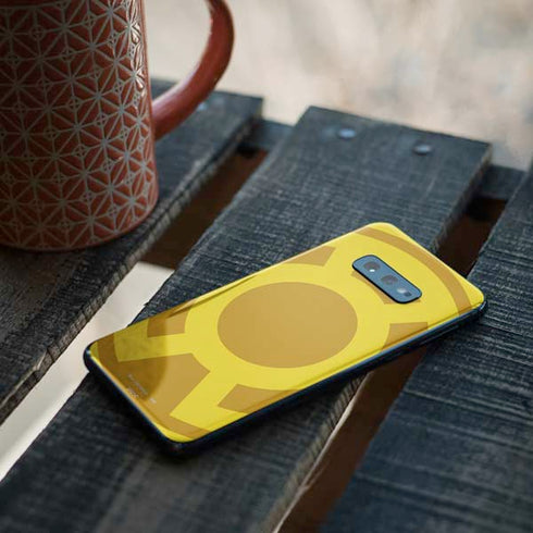 DC Comics Green Lantern Sinestro Emblem Galaxy S10e Skin