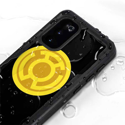 DC Comics Green Lantern Sinestro Emblem Galaxy S20 Waterproof Case