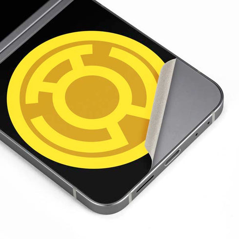 DC Comics Green Lantern Sinestro Emblem Galaxy Z Flip6 Skin