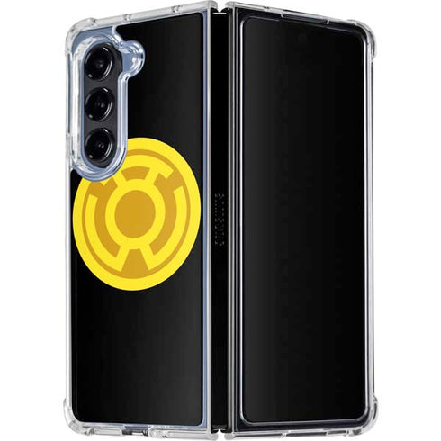 DC Comics Green Lantern Sinestro Emblem Galaxy Z Fold5 5G Clear Case
