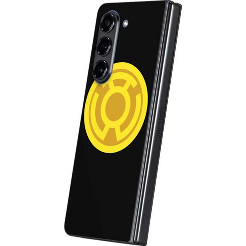 DC Comics Green Lantern Sinestro Emblem Galaxy Z Fold5 5G Skin