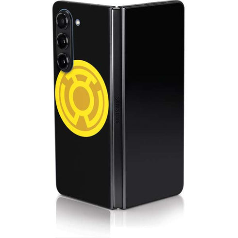 DC Comics Green Lantern Sinestro Emblem Galaxy Z Fold5 5G Skin