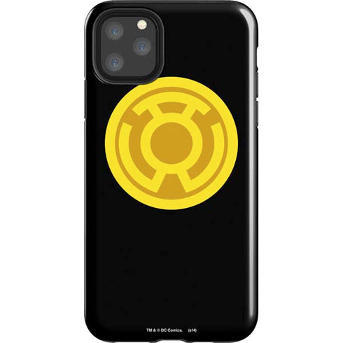 DC Comics Green Lantern Sinestro Emblem iPhone Cases