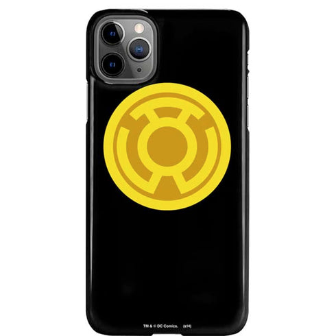 DC Comics Green Lantern Sinestro Emblem iPhone Cases