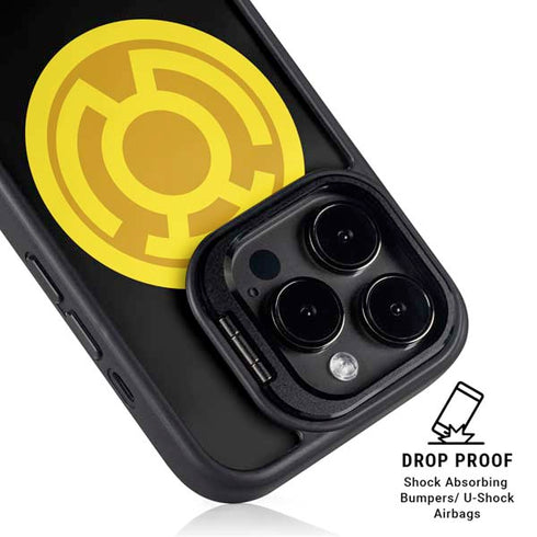 DC Comics Green Lantern Sinestro Emblem iPhone 14 Pro Kickstand Case