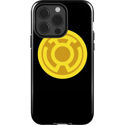 DC Comics Green Lantern Sinestro Emblem iPhone 15 Pro Impact Case