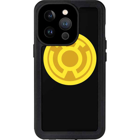 DC Comics Green Lantern Sinestro Emblem iPhone 15 Pro Waterproof Case