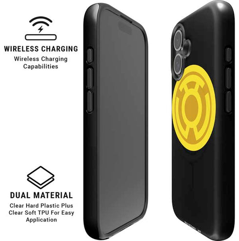 DC Comics Green Lantern Sinestro Emblem iPhone 16 Plus Magsafe Impact Case