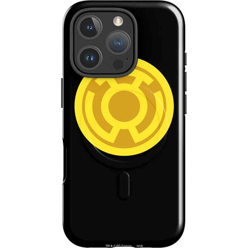 DC Comics Green Lantern Sinestro Emblem iPhone 16 Pro Magsafe Impact Case