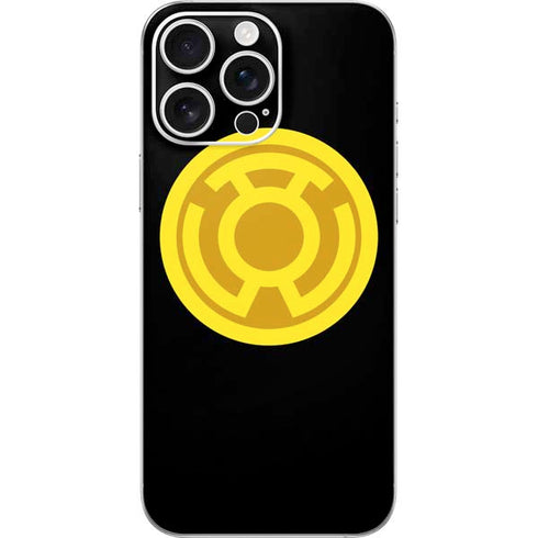 DC Comics Green Lantern Sinestro Emblem iPhone 16 Pro Max Skin