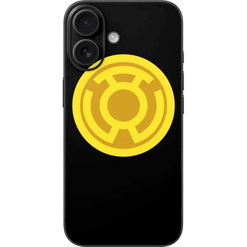 DC Comics Green Lantern Sinestro Emblem iPhone 16 Skin