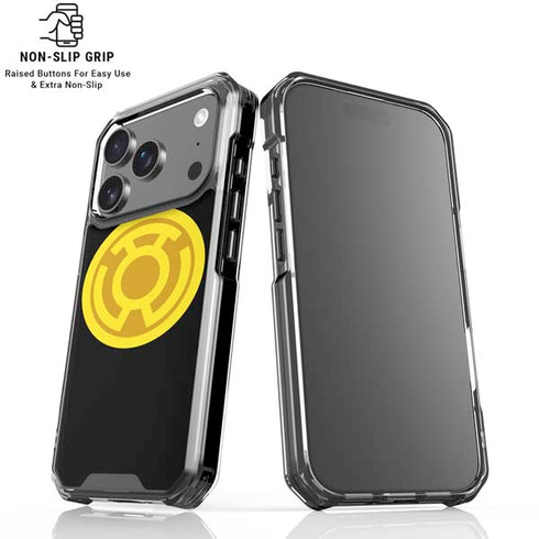 DC Comics Green Lantern Sinestro Emblem iPhone 18 Pro Clear Case
