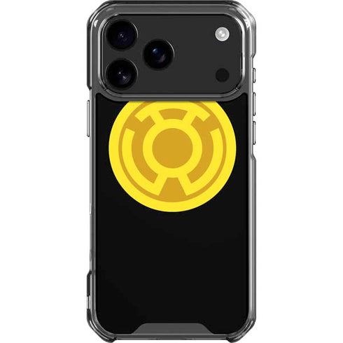 DC Comics Green Lantern Sinestro Emblem iPhone 18 Pro Max Clear Case