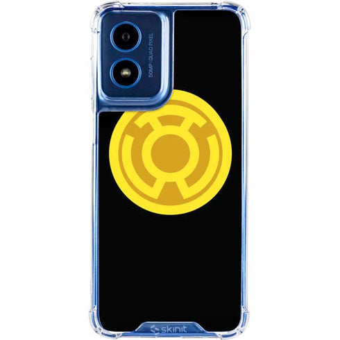DC Comics Green Lantern Sinestro Emblem Moto G 5G (2024) Clear Case