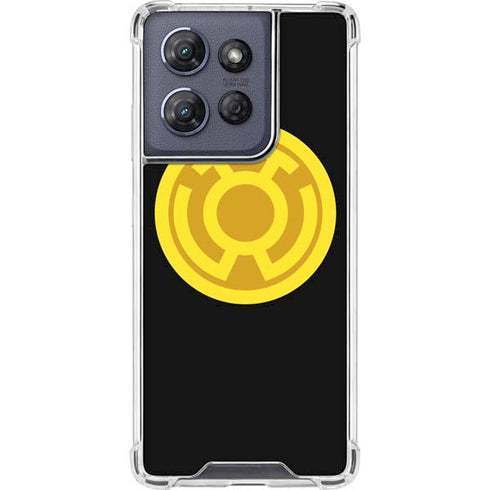 DC Comics Green Lantern Sinestro Emblem Moto G Power 5G (2025) Clear Case