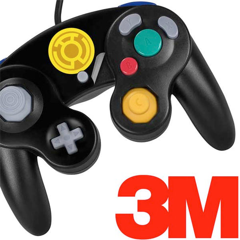 DC Comics Green Lantern Sinestro Emblem Nintendo GameCube Controller Skin