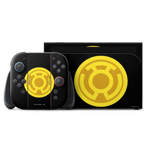 DC Comics Green Lantern Sinestro Emblem Nintendo Skins