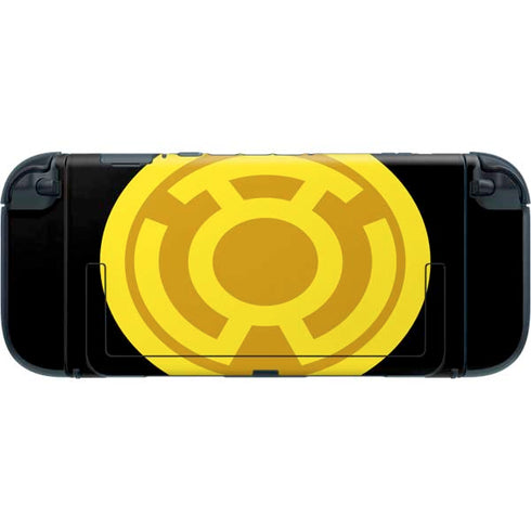 DC Comics Green Lantern Sinestro Emblem Nintendo Switch 2 (2025) with Joy-Con Skin