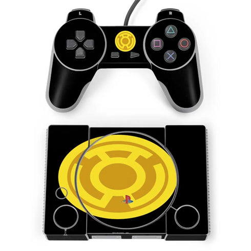 DC Comics Green Lantern Sinestro Emblem PlayStation Classic Bundle Skin