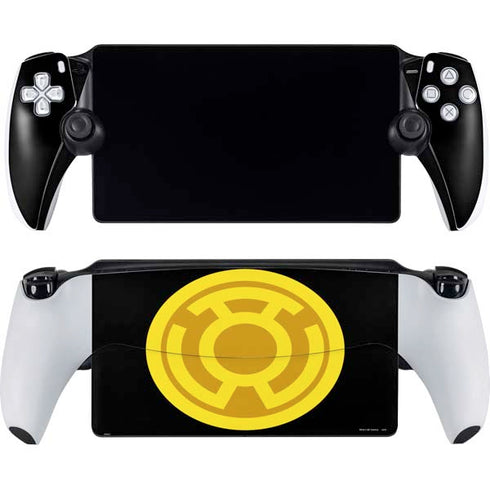 DC Comics Green Lantern Sinestro Emblem PlayStation Portal Remote Player Skin