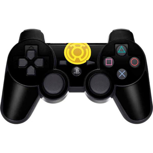 DC Comics Green Lantern Sinestro Emblem PS3 Dual Shock wireless controller Skin