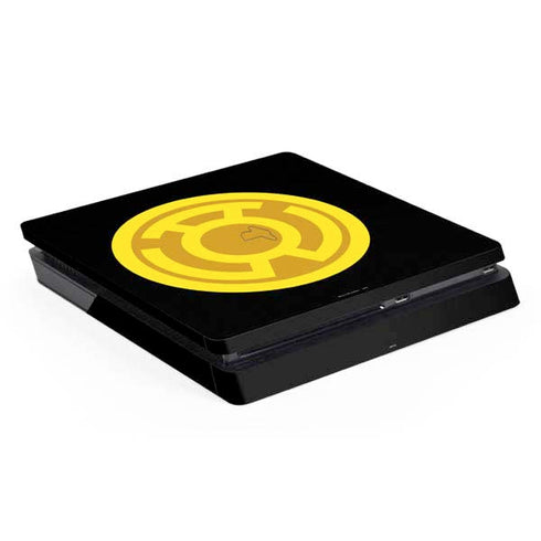 DC Comics Green Lantern Sinestro Emblem PS4 Slim Skin