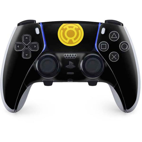 DC Comics Green Lantern Sinestro Emblem PS5 DualSense Edge Pro Controller Skin