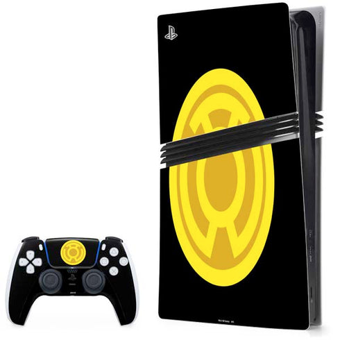 DC Comics Green Lantern Sinestro Emblem PlayStation PS5 Skins