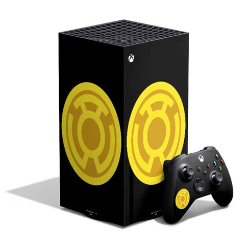 DC Comics Green Lantern Sinestro Emblem XBox Series X Digital Edition Bundle Skin