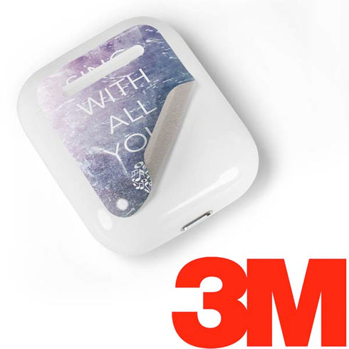 Sing With All Your Heart Apple AirPods Skin