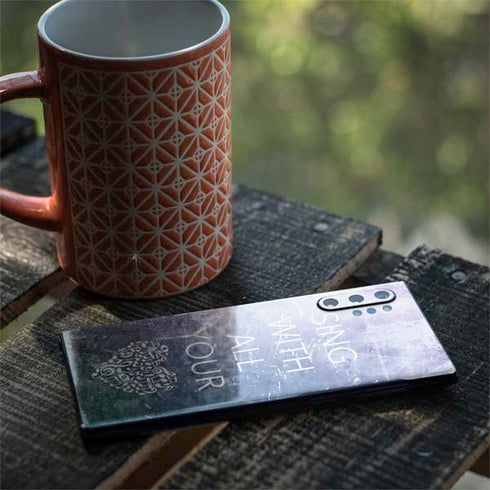 Sing With All Your Heart Galaxy Note 10 Plus Skin