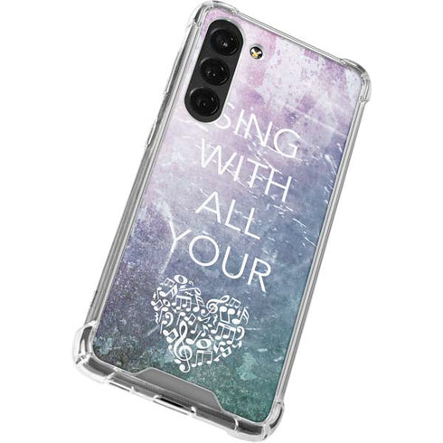 Sing With All Your Heart Galaxy S24 FE Clear Case