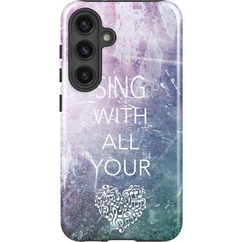 Sing With All Your Heart Galaxy S25 Impact Case