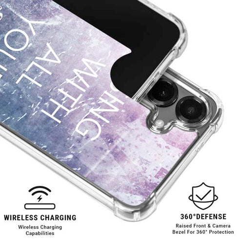 Sing With All Your Heart Galaxy S26 Clear Case