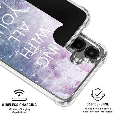 Sing With All Your Heart Galaxy S26 Plus Clear Case