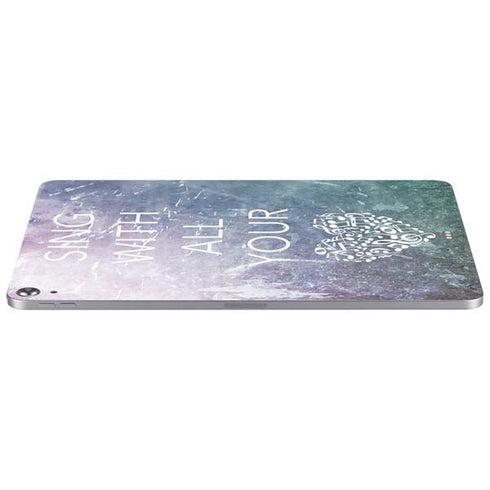 Sing With All Your Heart Apple iPad Air Skin