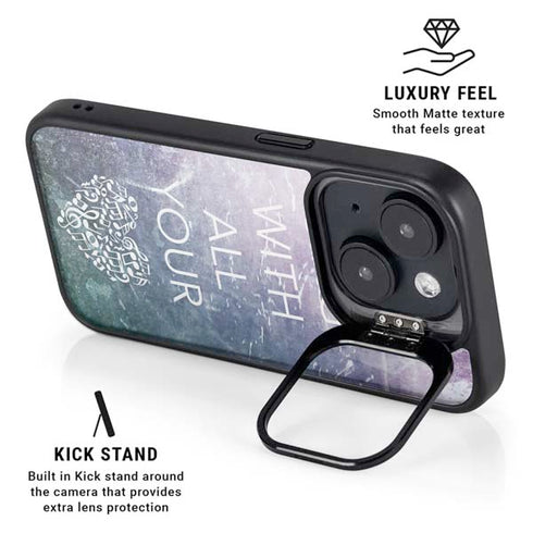 Sing With All Your Heart iPhone 14 Plus Kickstand Case