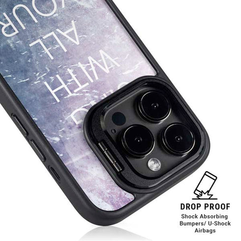Sing With All Your Heart iPhone 15 Pro Max Kickstand Case
