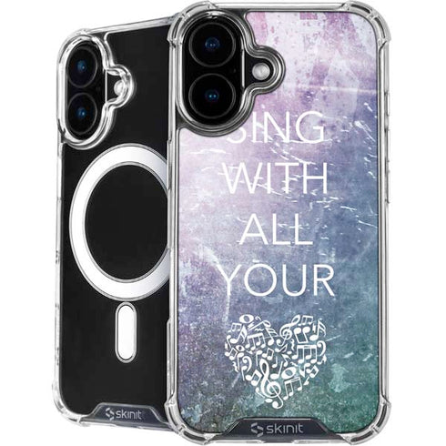 Sing With All Your Heart iPhone 16 MagSafe Case